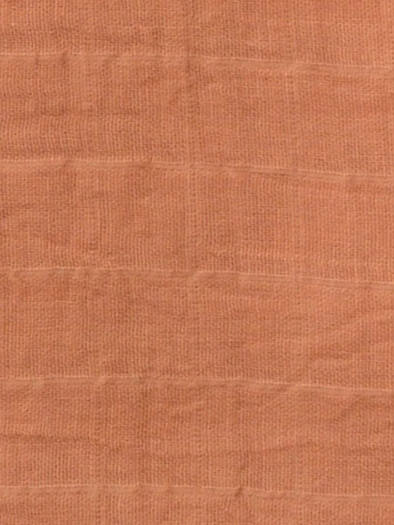 Langes en coton biologique 70x70cm   SAUTHON   Blanc