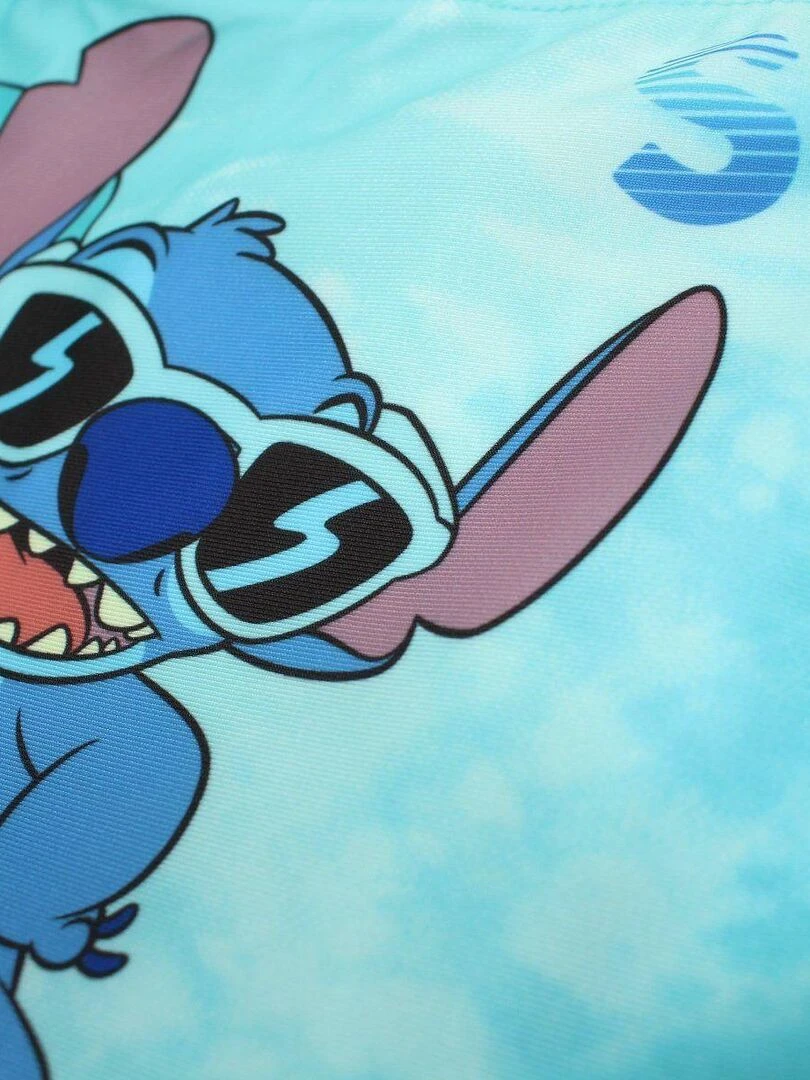 Disney   Boxer De Bain garçon imprimé Lilo Et Stitch   Bleu clair