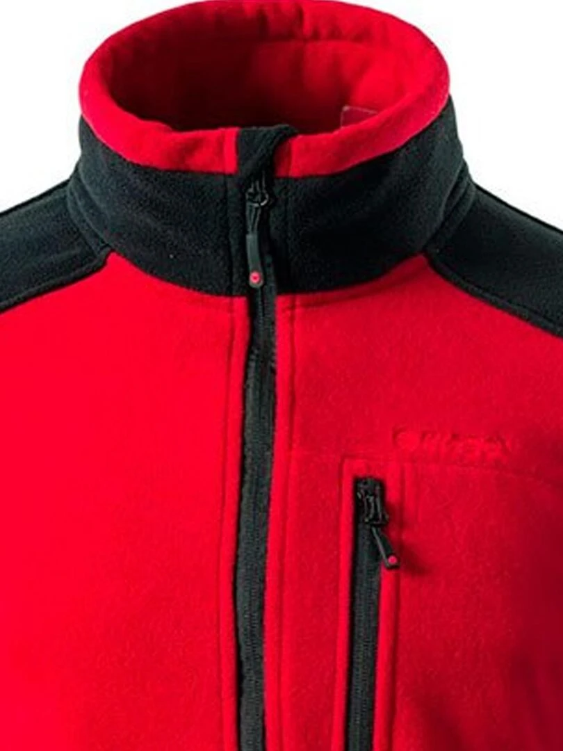Hi Tec   Veste polaire MONROE   Rouge foncé