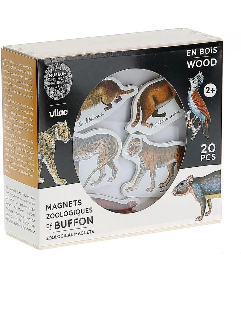 Magnets zoologiques de Buffon Muséum national d'Histoire naturelle N/A