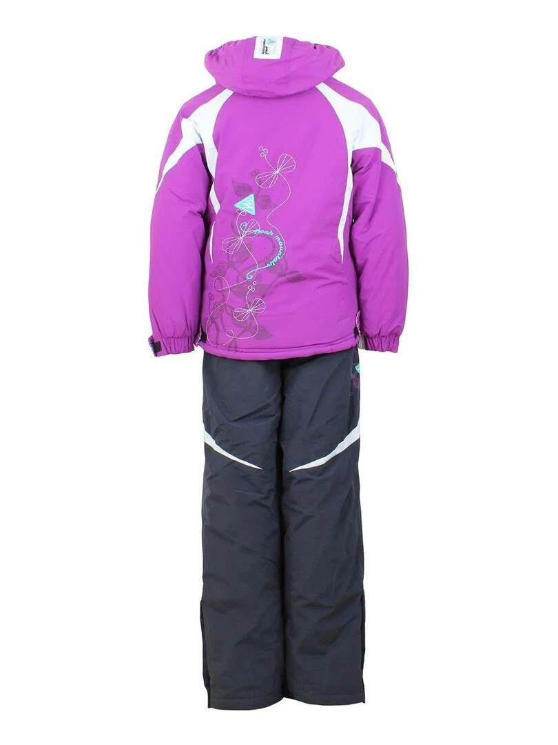 Ensemble de ski fille GINGA PEAK MOUNTAIN Violet