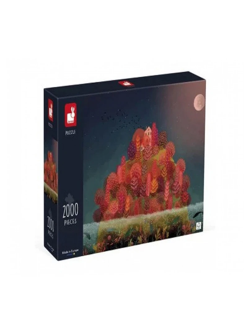 Puzzle Automne Rouge 2000 Pieces N/A