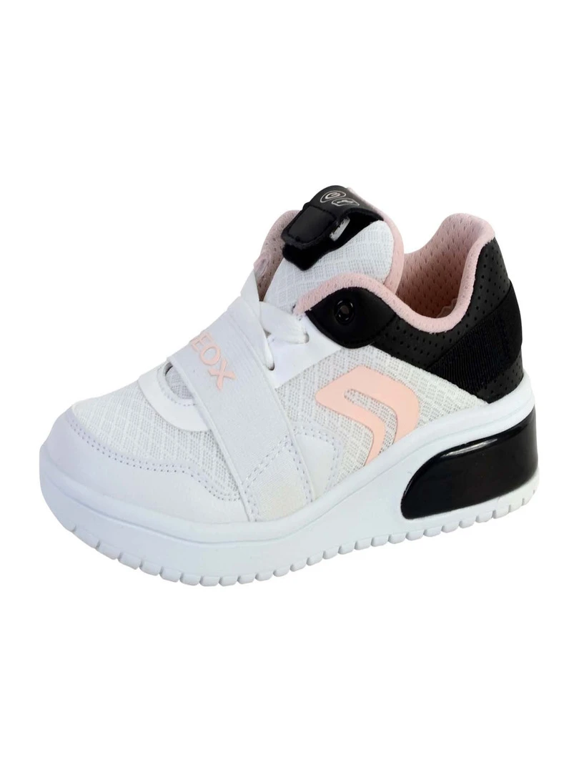 Basket Geox J Xled G. A Blanc