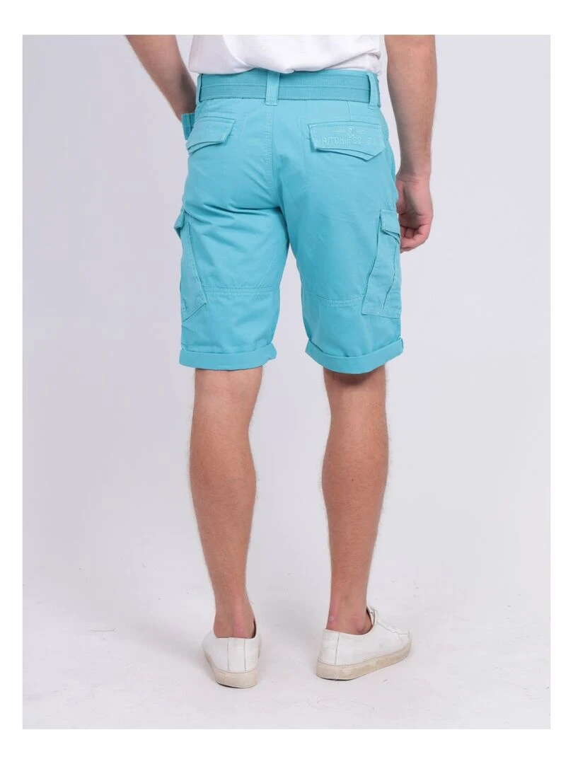 Bermuda battle BATISTIN Bleu turquoise