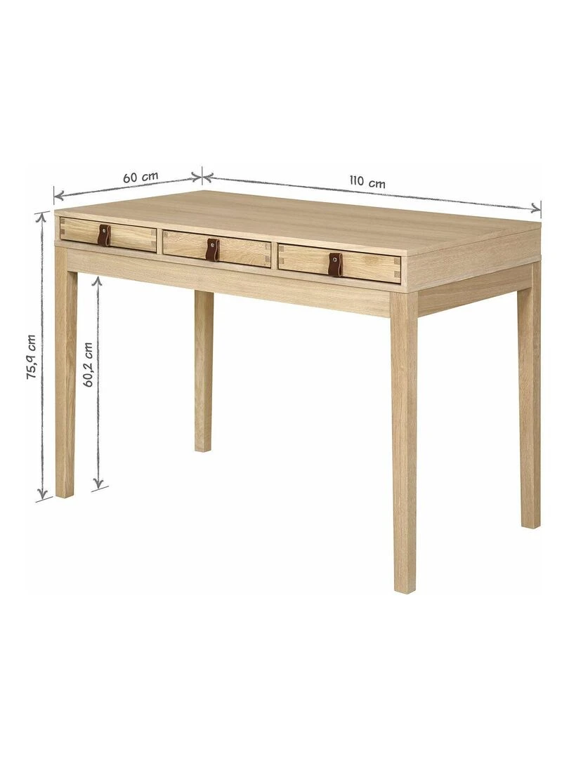 Bureau Tima   AKITEN RETAIL   Marron