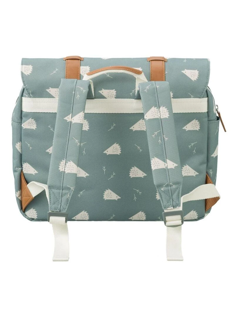 Cartable A4 maternelle Hérisson Bleu