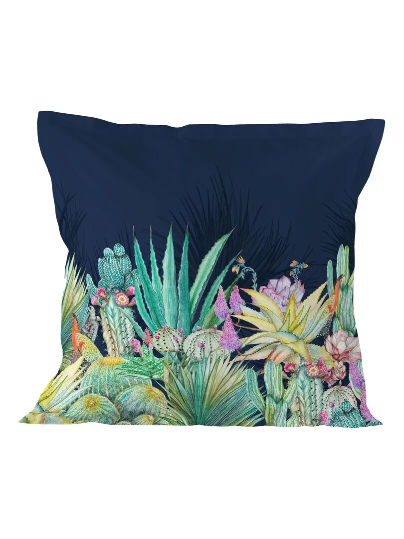 Taie d'oreiller Cactus "Happyfriday"   Blanc