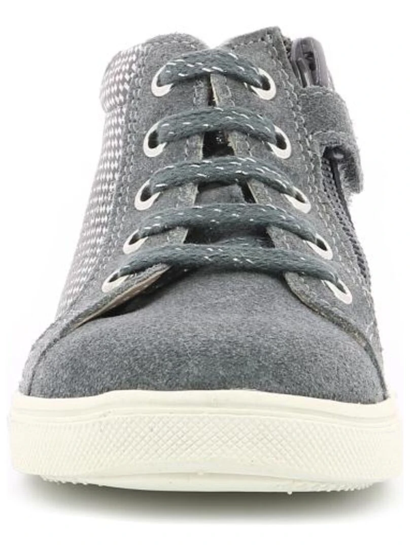Sneakers hautes Cuir Yupimid   Gris