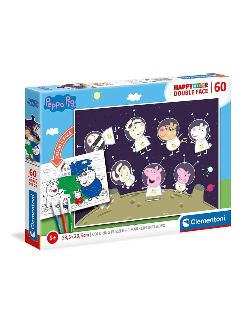 Puzzle 60 pièces : Peppa Pig   N/A