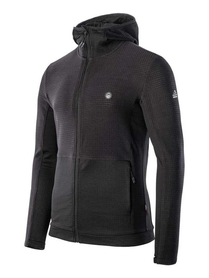 Elbrus Veste à capuche BESSAN POLARTEC Noir