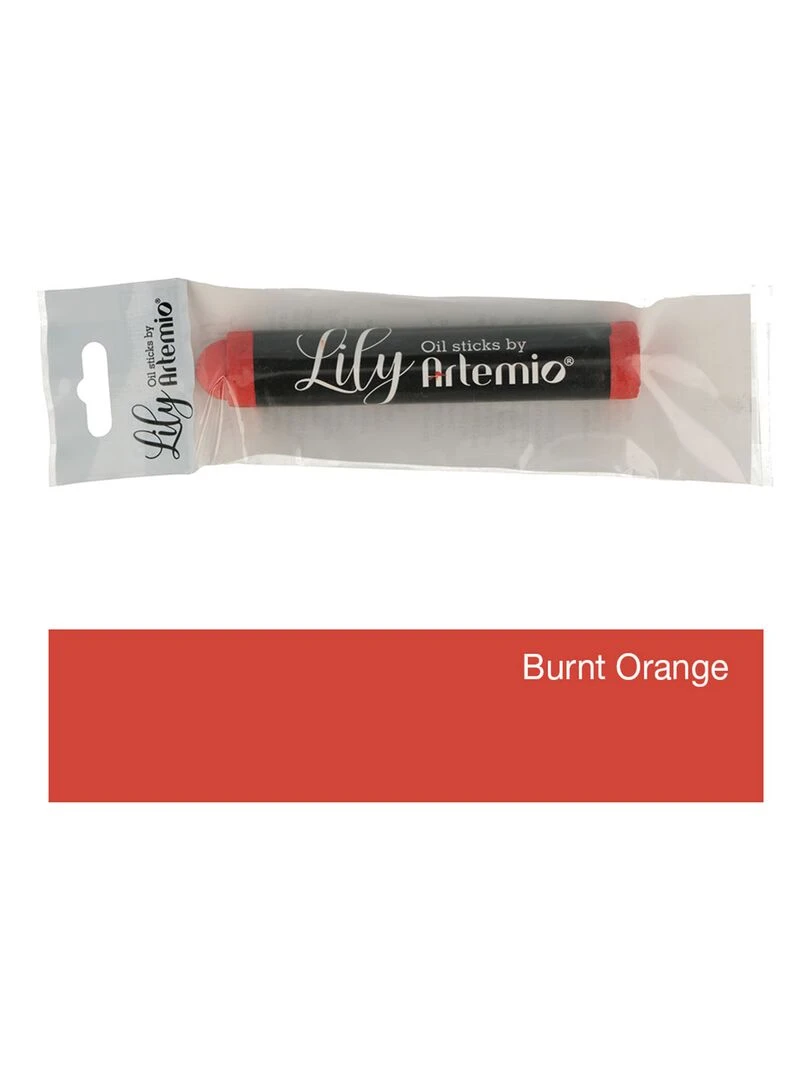 Pastel à l'huile Orange brûlé N/A