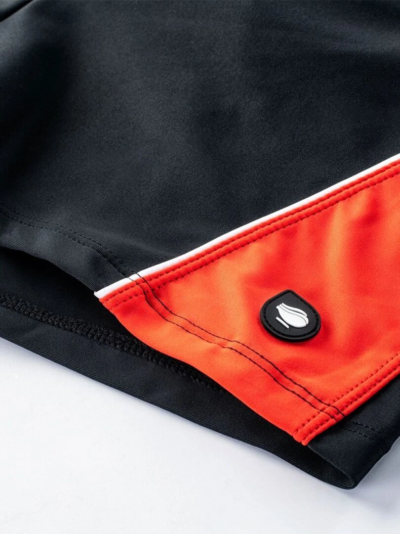 Aquawave   Short de bain HELDER   Noir Rouge