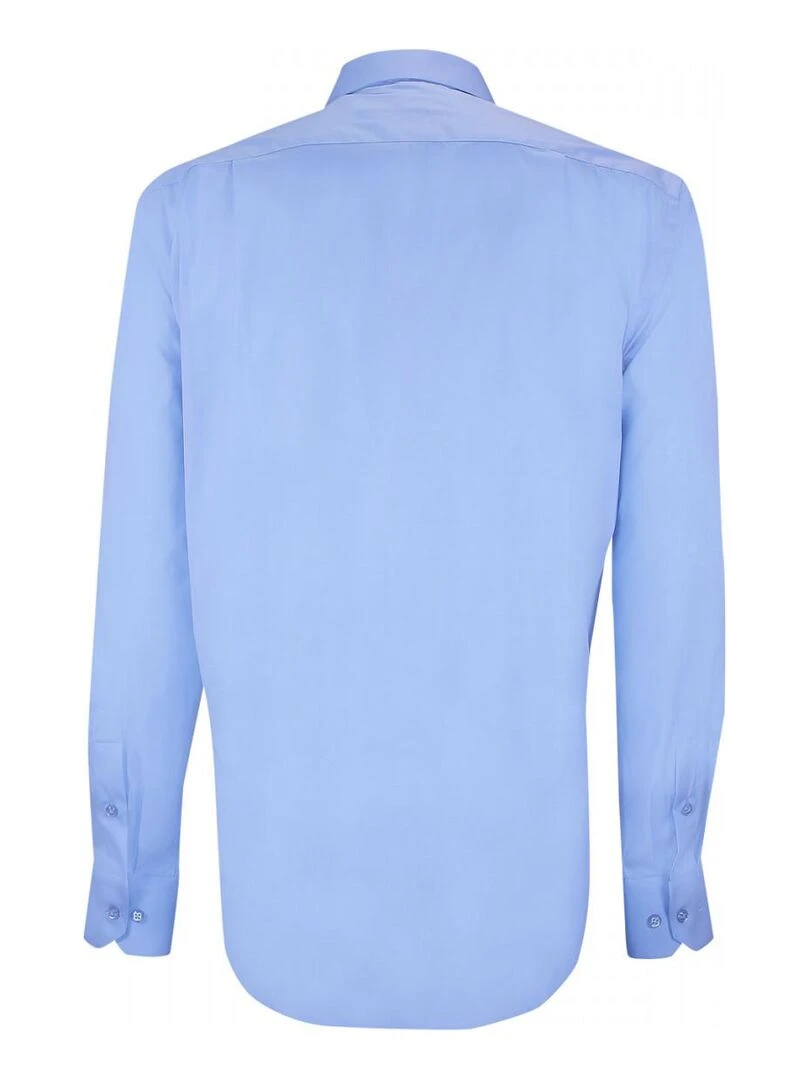 Chemise classique coupe droite CLAMICA   Bleu