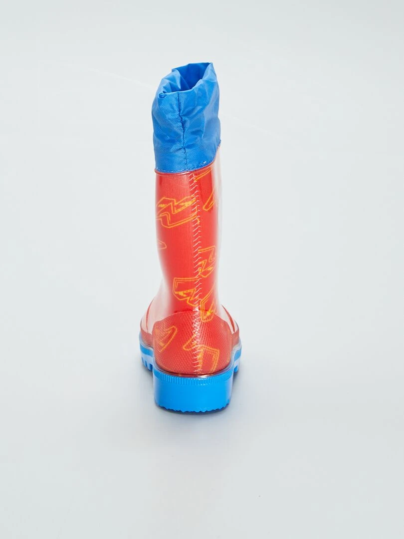Bottes de pluie 'Cars' 'Disney' 'Pixar'   Rouge