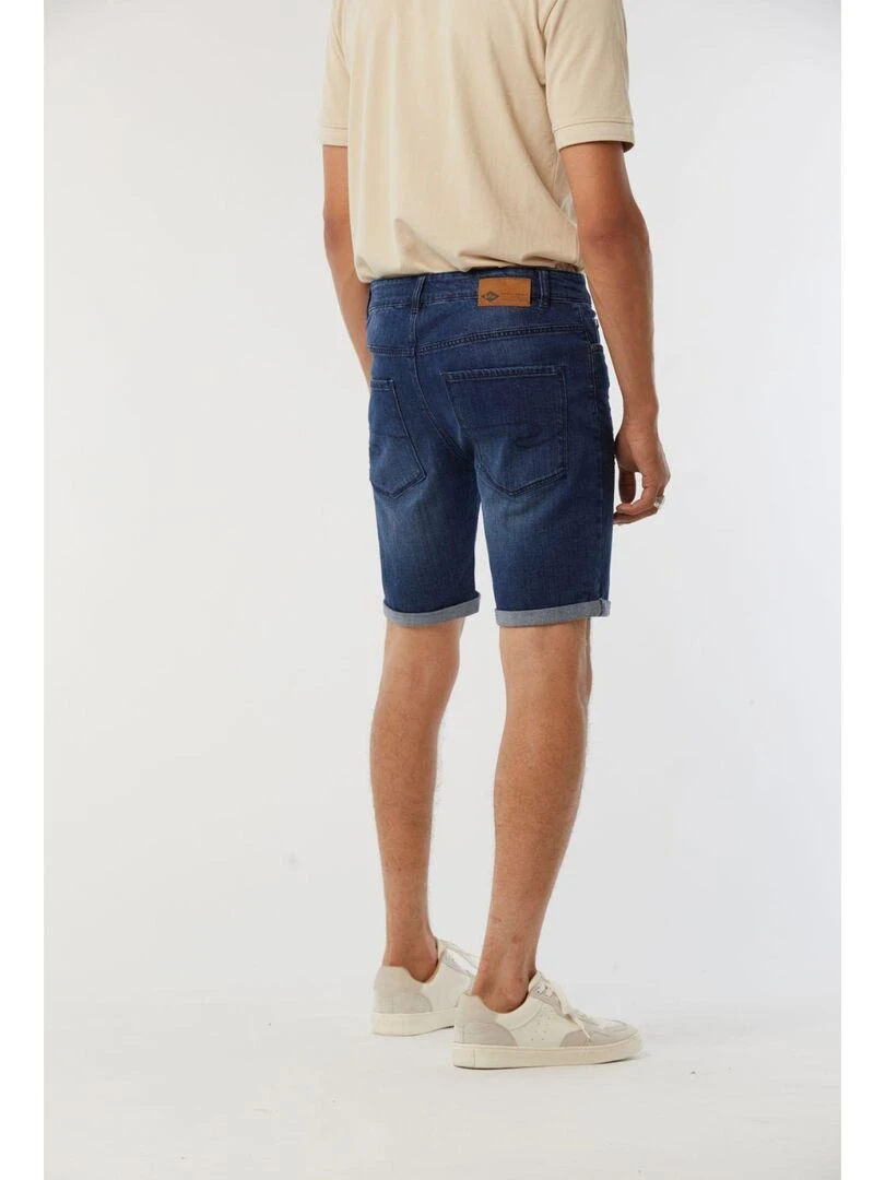 Lee Cooper   Short coton regular NANOT   Bleu