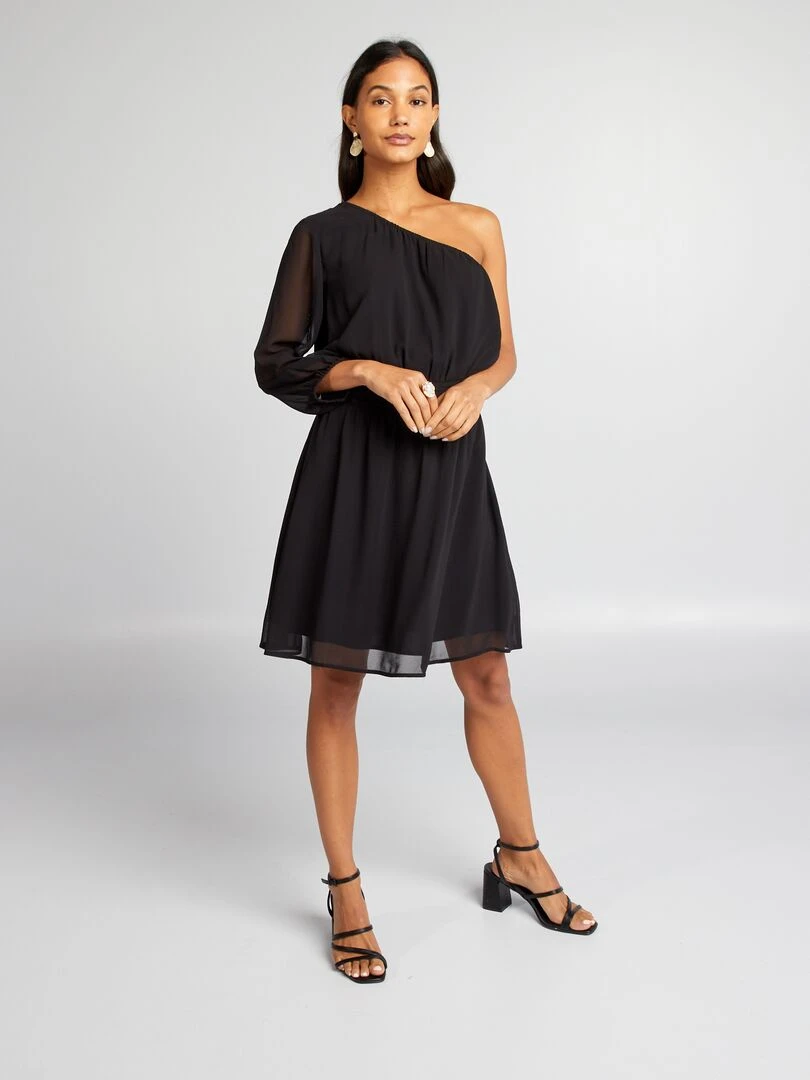 Robe en tulle noir