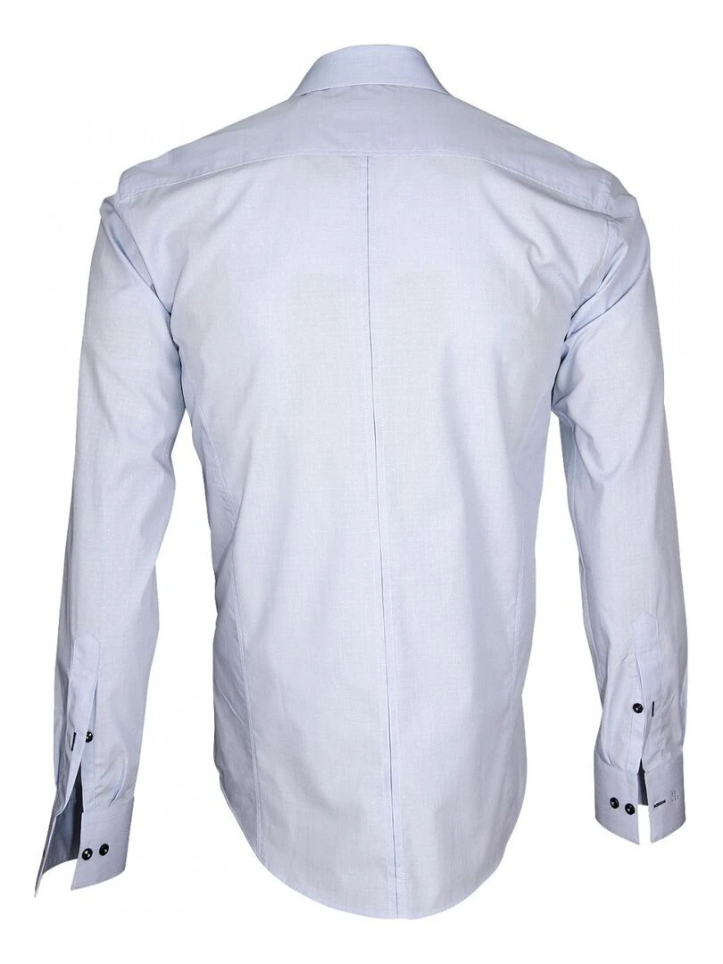 Chemise fil à fil BIAGI Bleu ciel
