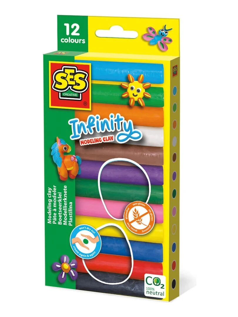 Set de Pâte à modeler Infinity 12 x 15g N/A
