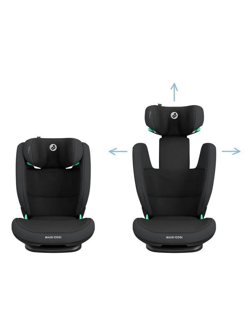 MAXI COSI Siège Auto Rodifix S I Size  Groupe 2/3  Isofix  Inclinable  Basic Grey   Gris Gris