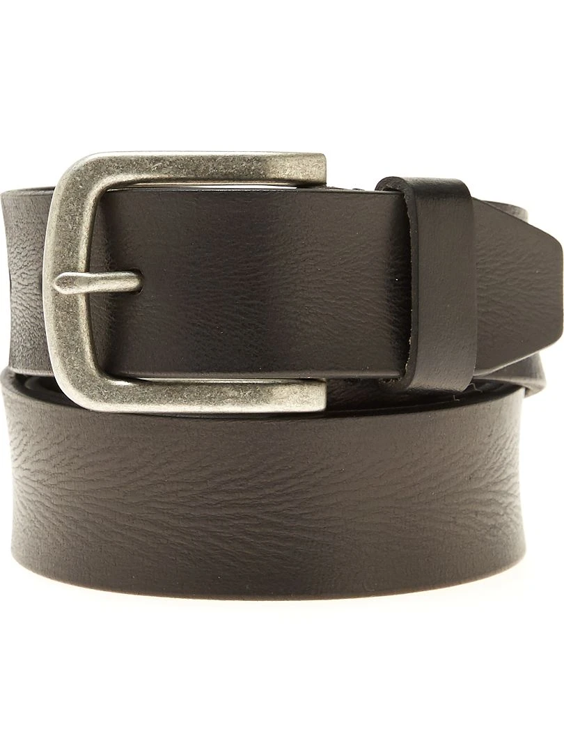 Ceinture en cuir noir