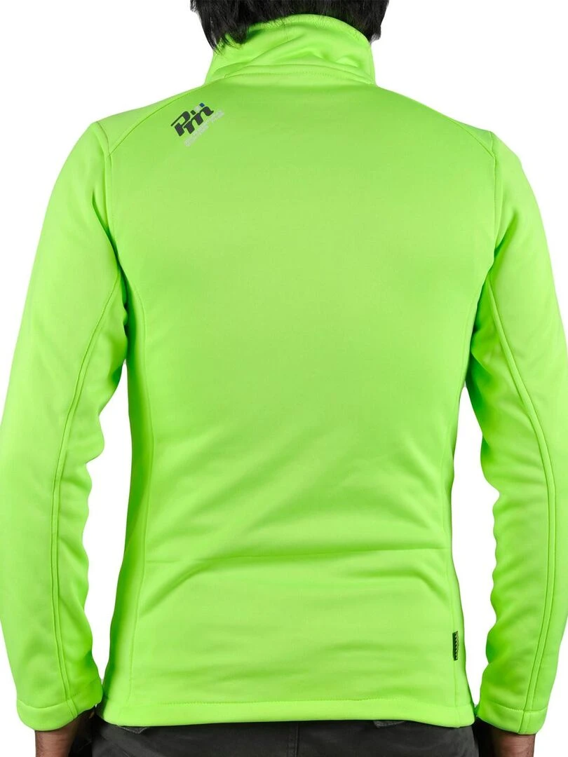 Blouson polar shell homme CRISTOM PEAK MOUNTAIN Vert