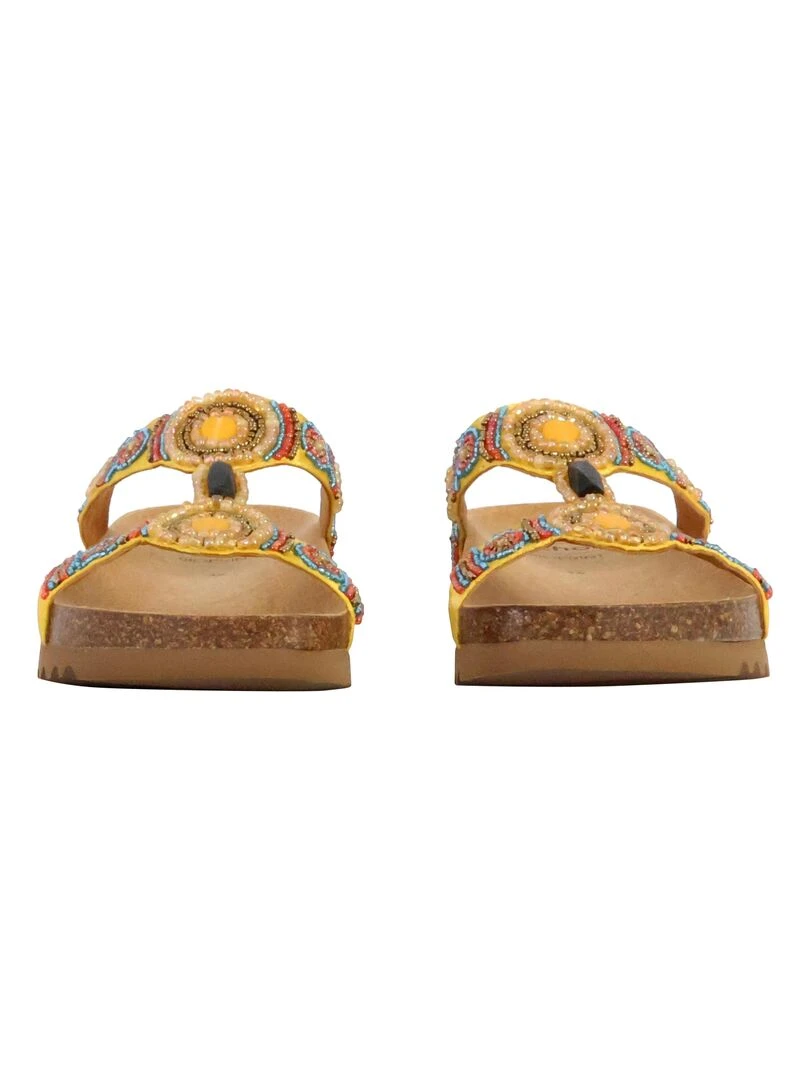 Mules à Enfiler Scholl New Bogota'Wedge   Jaune