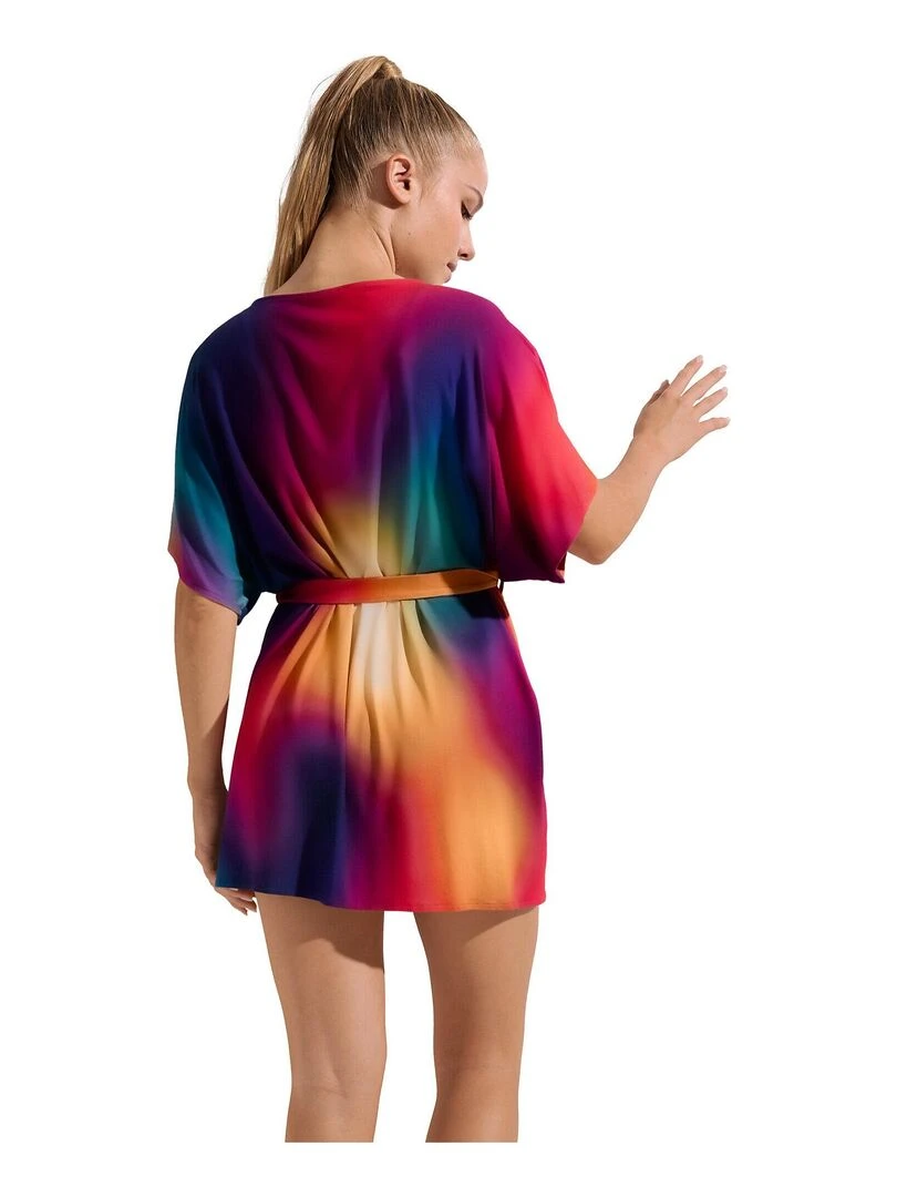Caftan de plage Olympia Multicolore