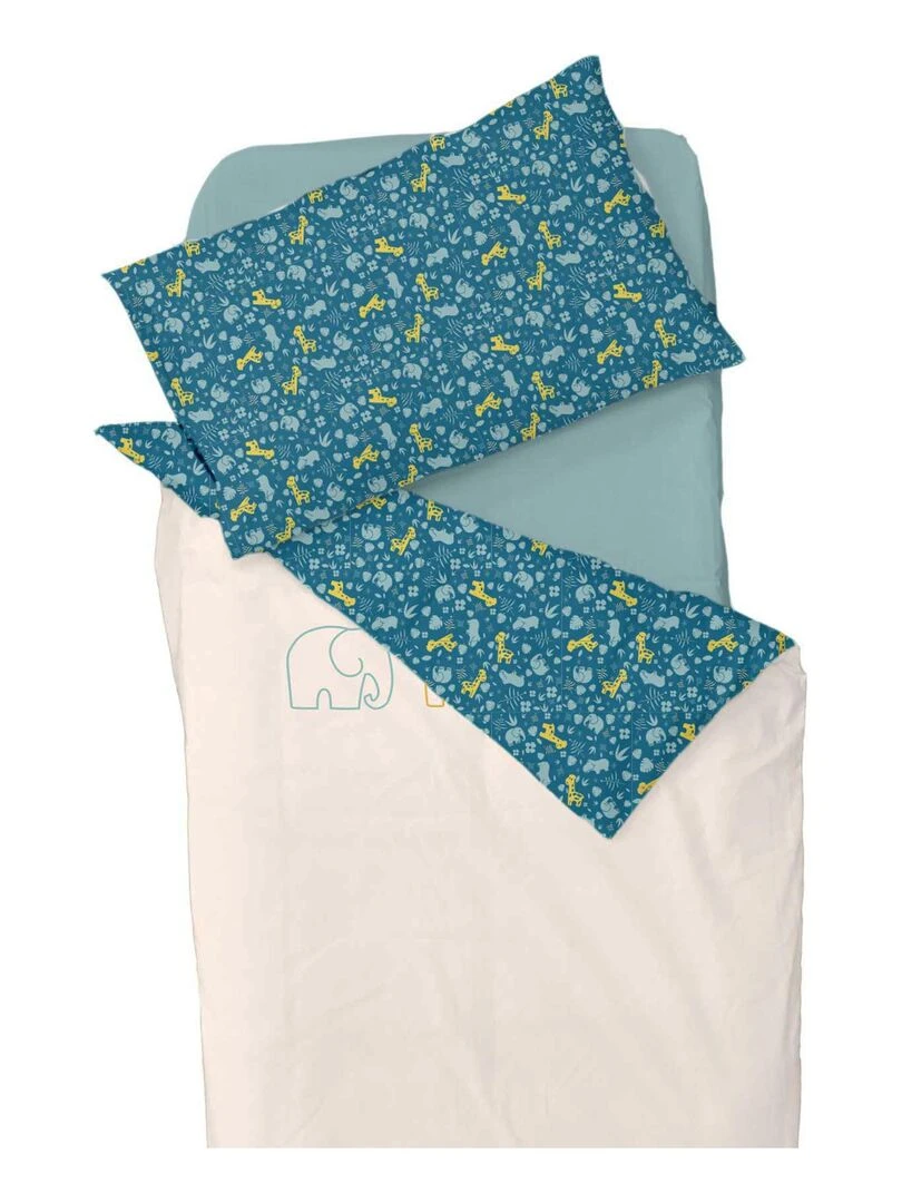 Parure de couette enfant Zanimo Multicolore