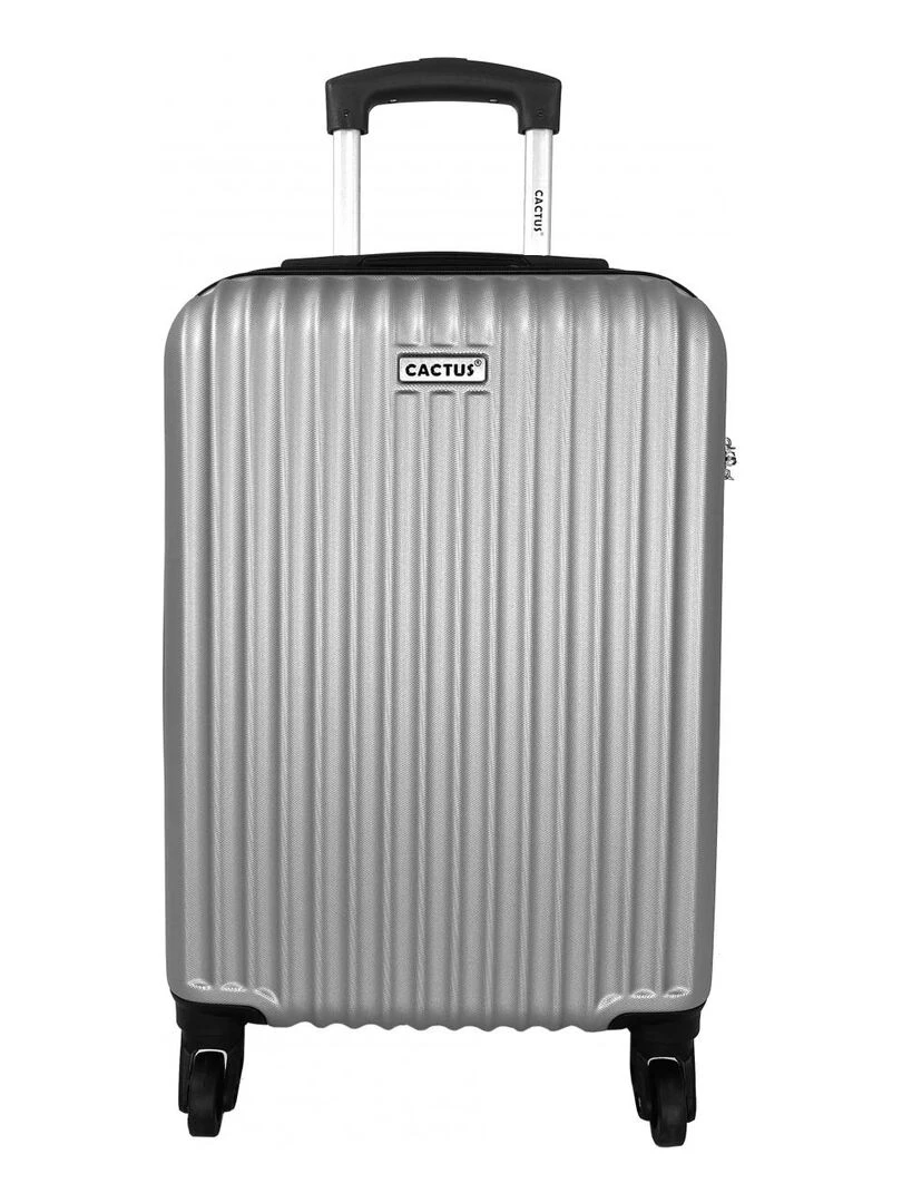 Lot 3 Valises Rigides dont 1 Valise Cabine ABS Gris