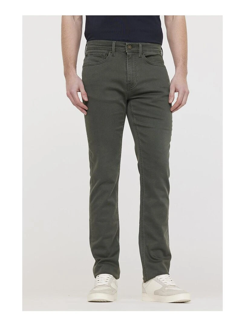Lee Cooper Pantalon coton straight LC122 Kaki