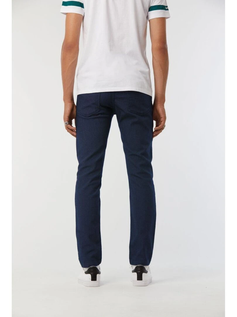 Lee Cooper Pantalon coton straight LC126ZP Bleu foncé