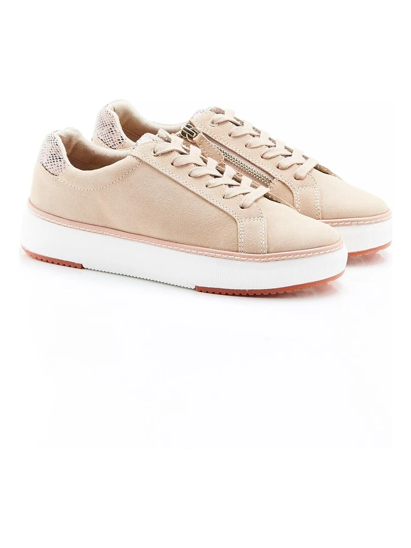 Tennis compensées Amortyl Damart Beige sable