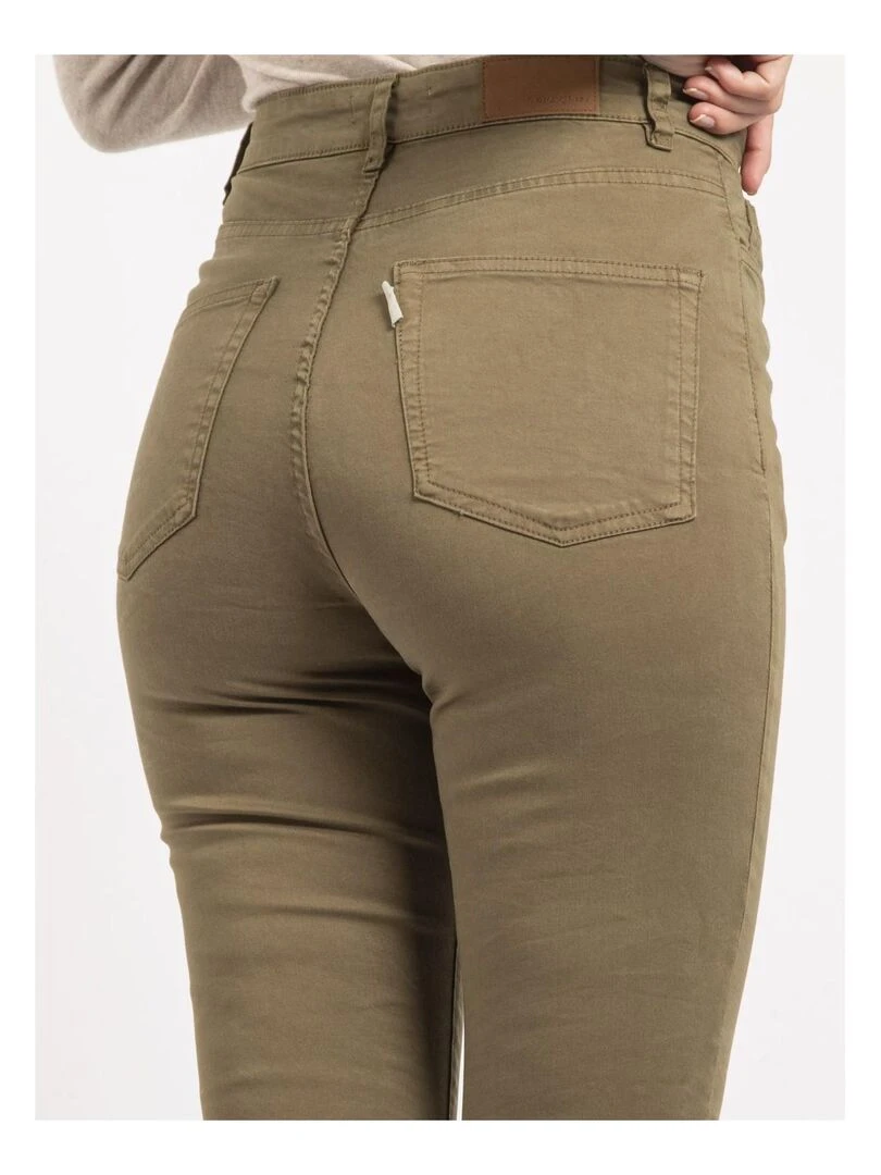 Pantalon slim EDITH   Kaki