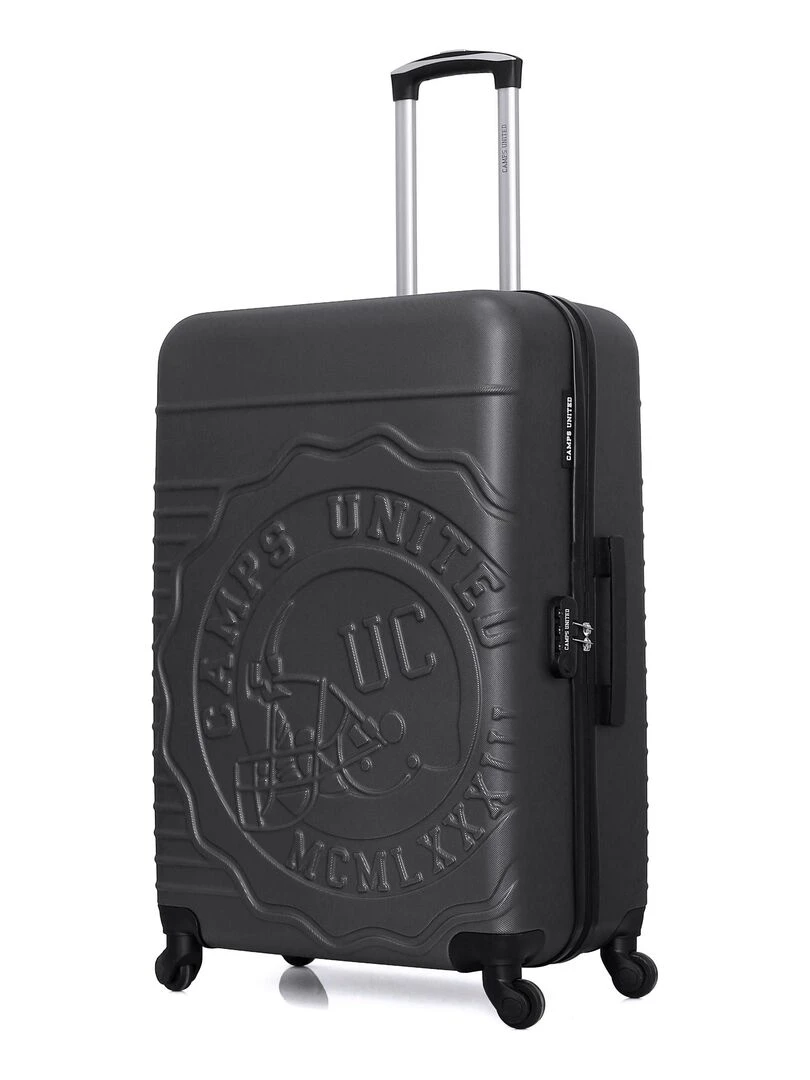 CAMPS UNITED VALISE GRAND FORMAT ABS CAMBRIDGE 4 ROUES 75 CM Gris foncé