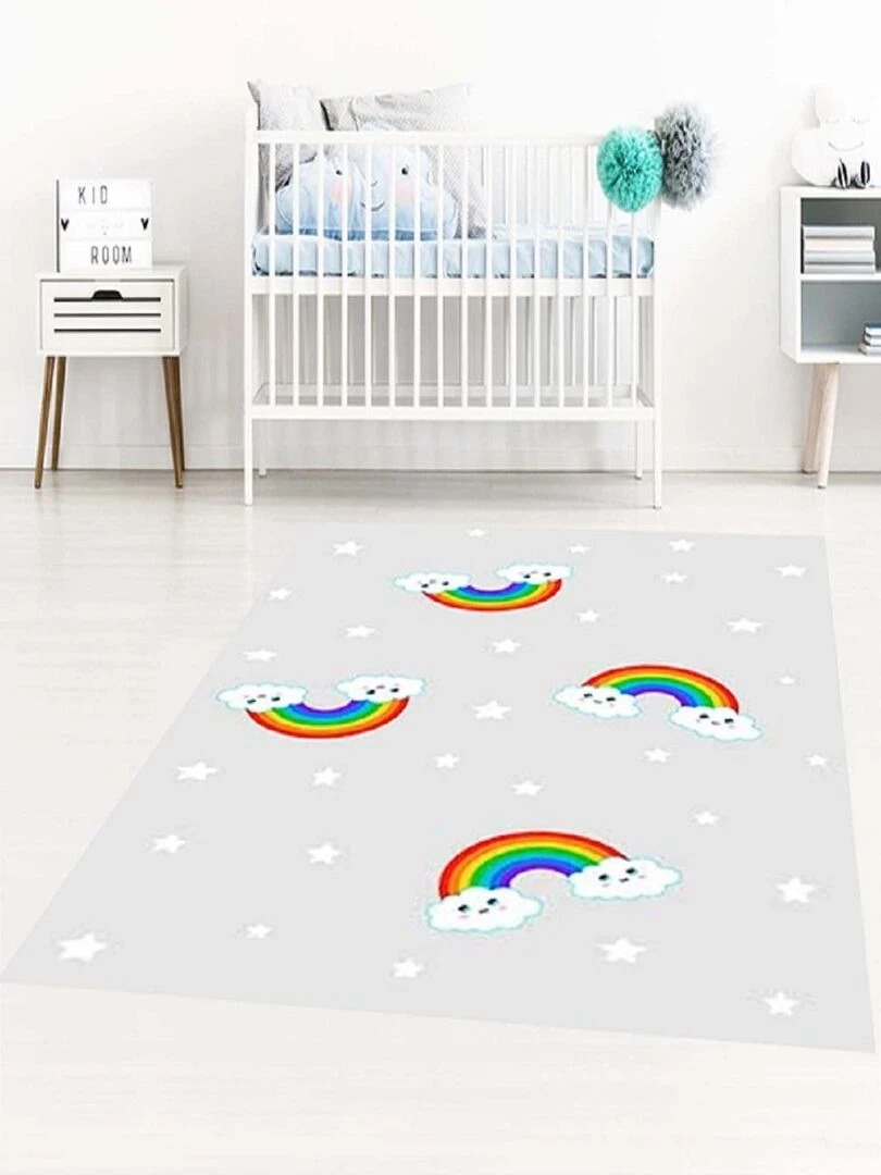 Tapis RAINBOW Gris Gris