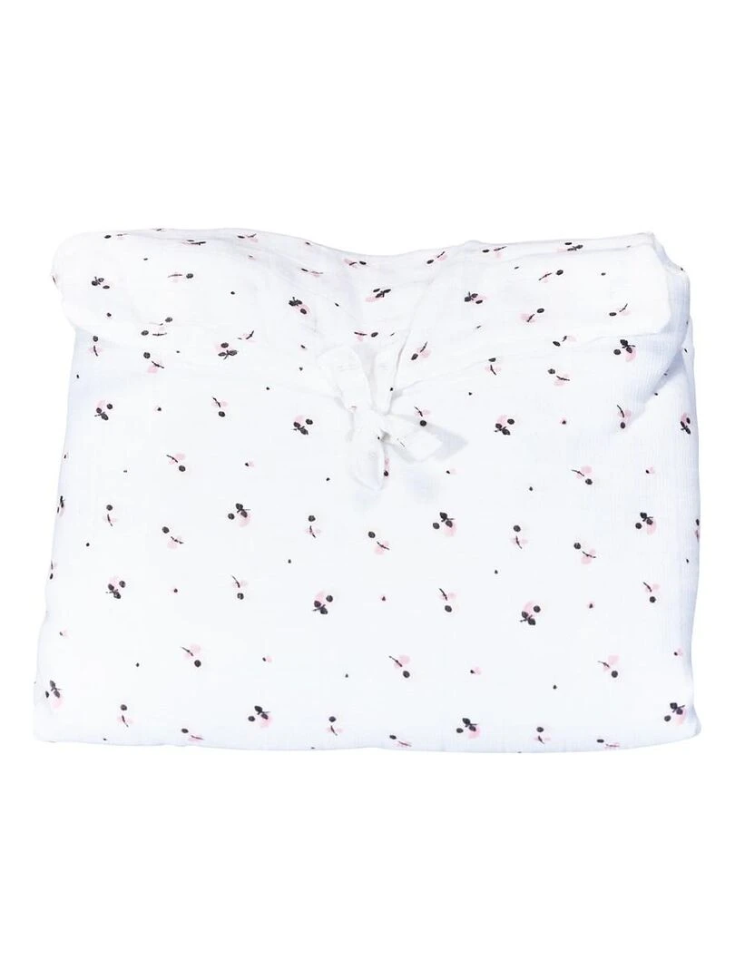 Matelas à langer nomade 0. 5x46x68cm en coton Bio blanc SAUTHON Blanc