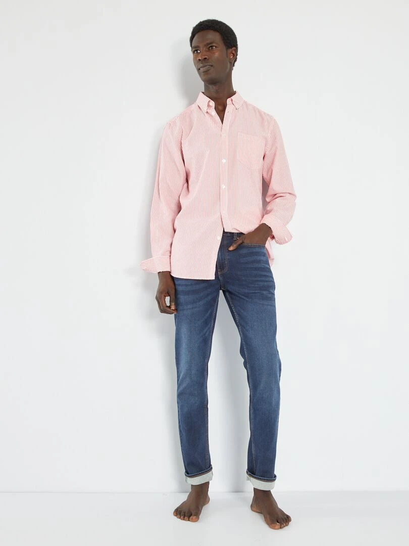 Jean slim stretch L32   Brut