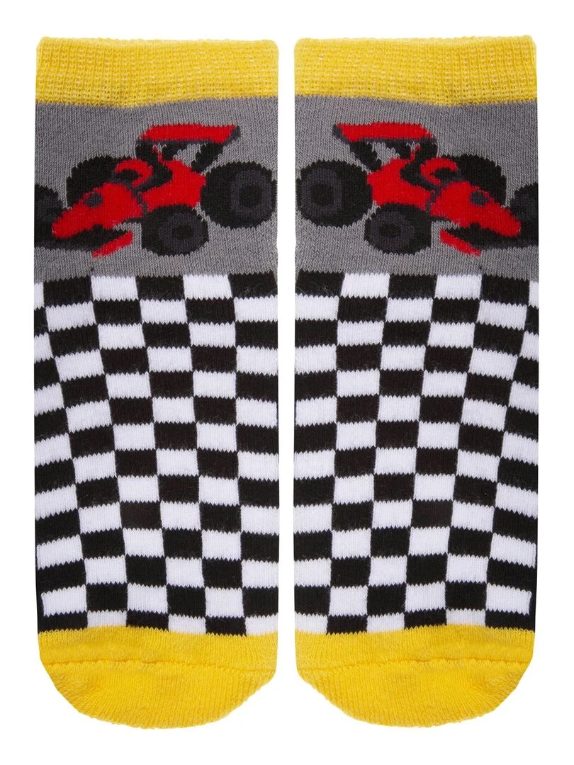 Chaussettes antidérapantes Voiture 19/26 Multicolore