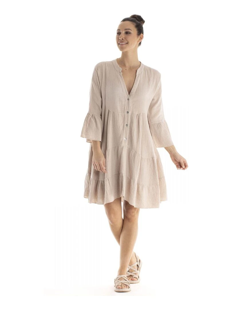 Robe  RUSTY   Gérard Pasquier   Beige