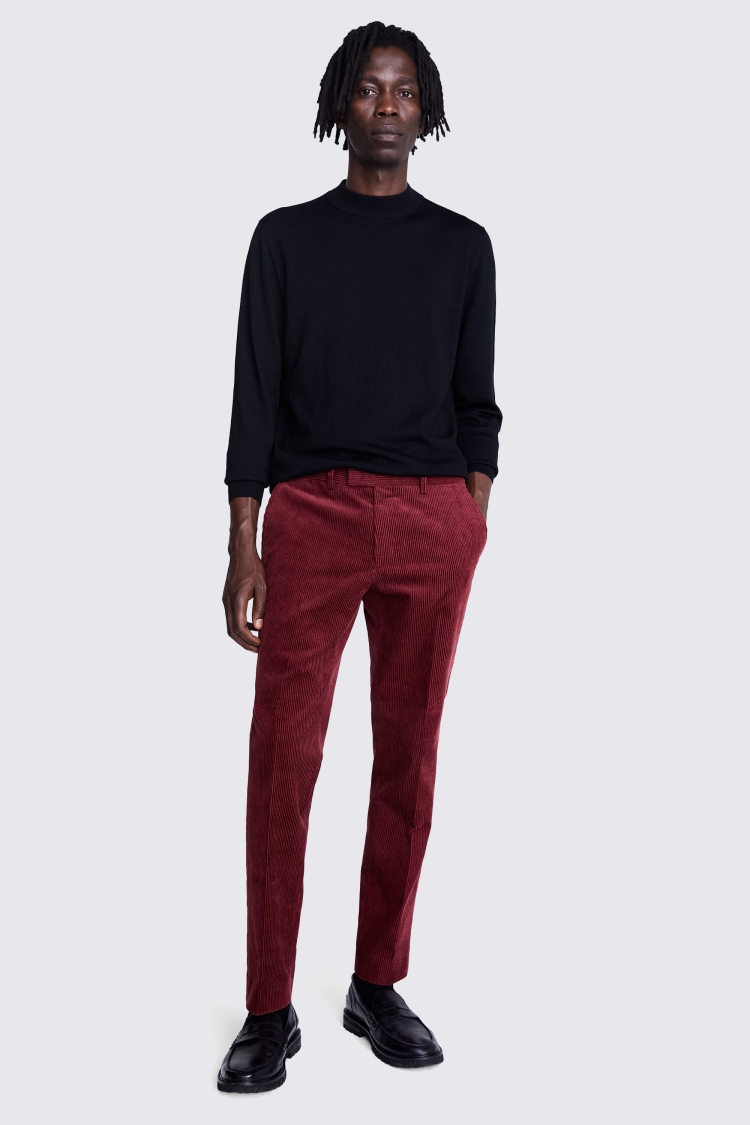 White Merino Mock-Neck Jumper   Buy Online at Moss