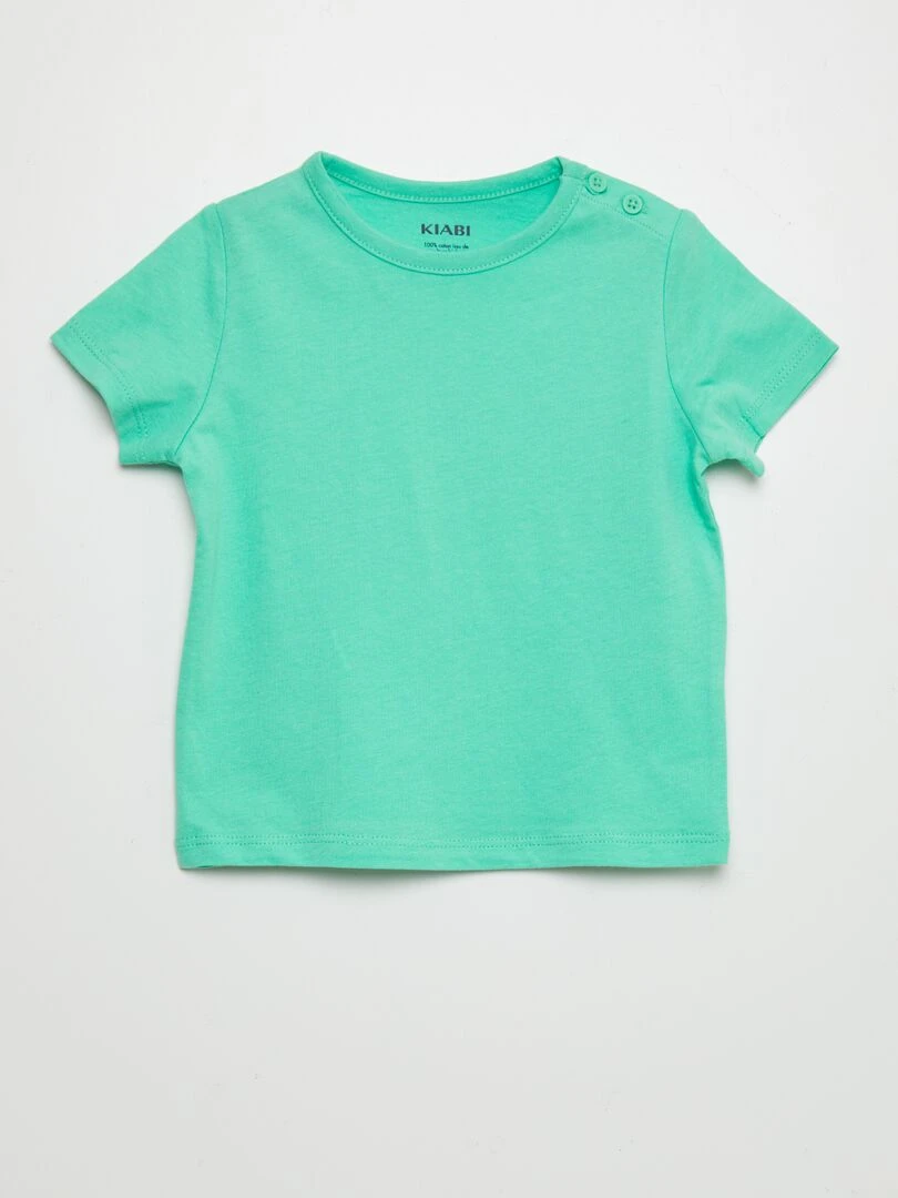 Lot de 2 t shirts Vert