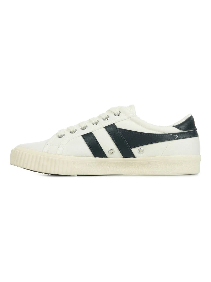 Baskets Gola Tennis Mark Cox   Blanc Bleu marine