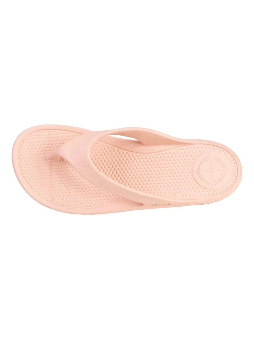 Tongs Femme Confort Nude Beige