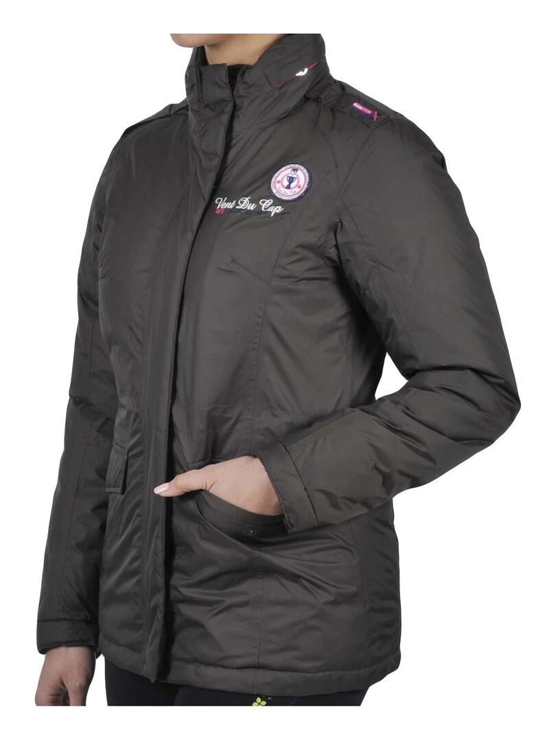 Parka femme AWOW Marron