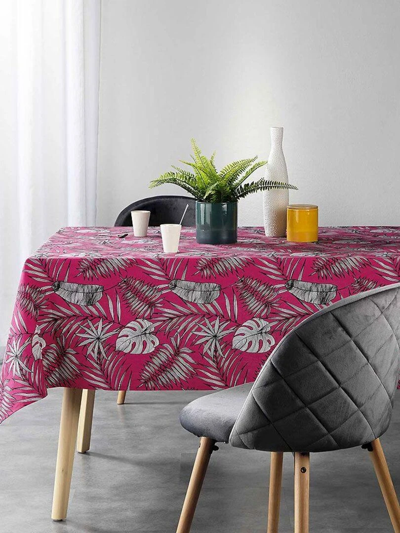 Nappe rectangulaire Puebla Rose fushia