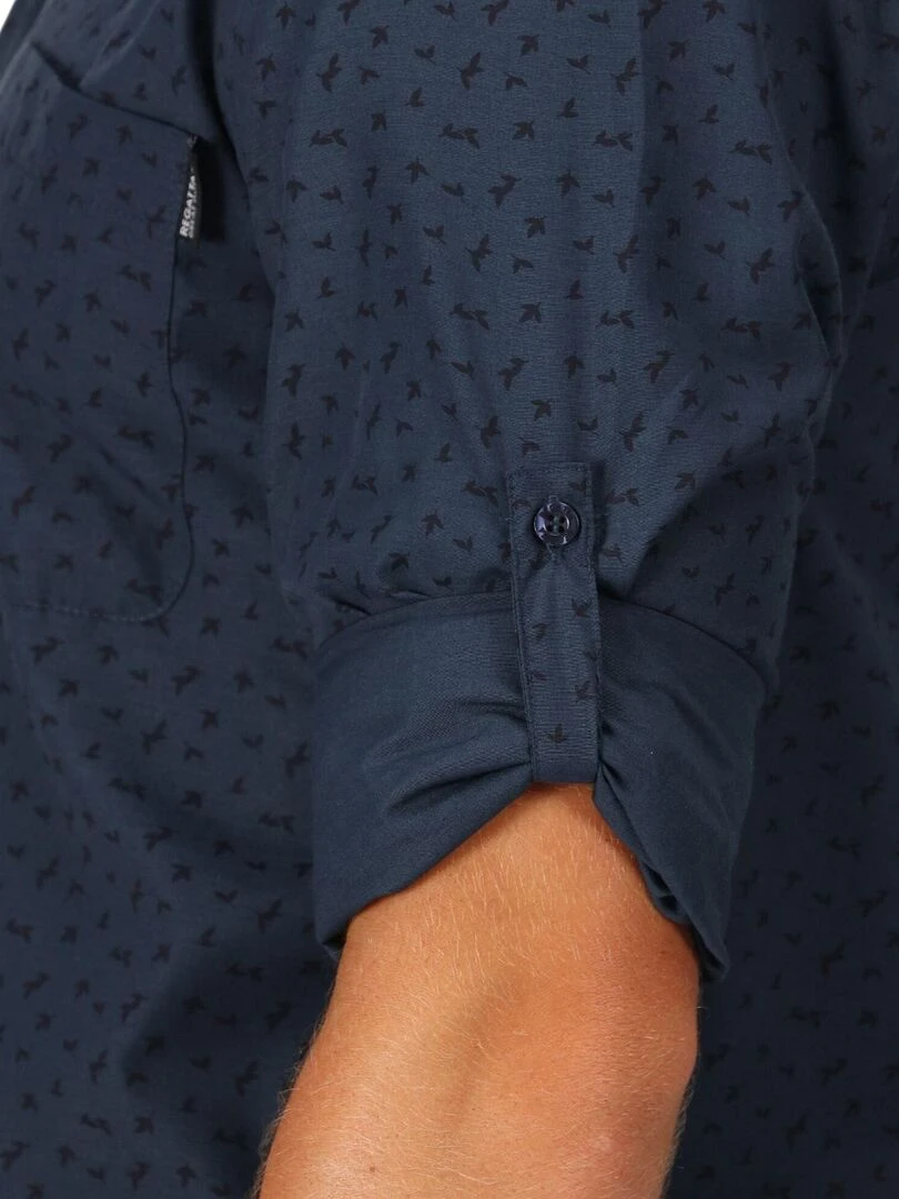 Regatta   Chemise MINDANO   Bleu foncé