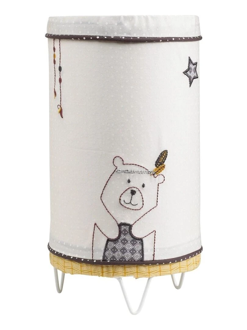 Luminaire enfant à poser en coton beige SAUTHON Beige