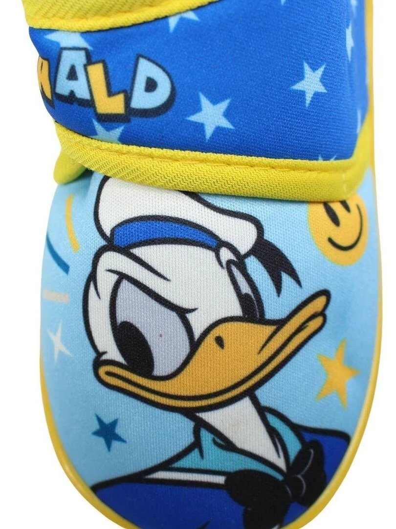 Disney   Chaussons garçon imprimé Donald   Jaune