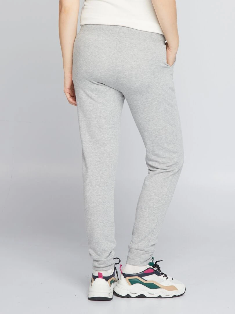 Pantalon grossesse en molleton   Gris