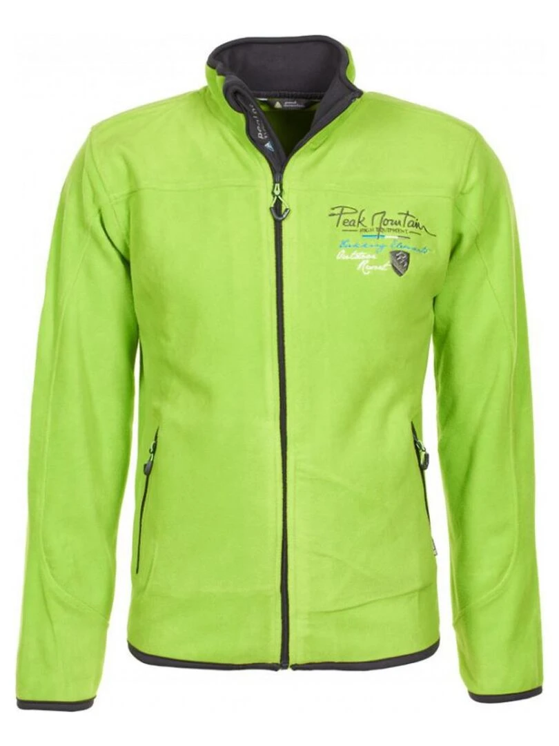 Blouson polaire homme CONAN PEAK MOUNTAIN Vert anis